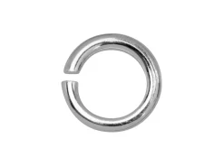 Sterling Silver Open Jump Ring Heavy 5mm Pack of 50 100% Recycled Silver