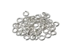 Sterling Silver Open Jump Ring Heavy 3mm Pack of 50 100% Recycled Silver