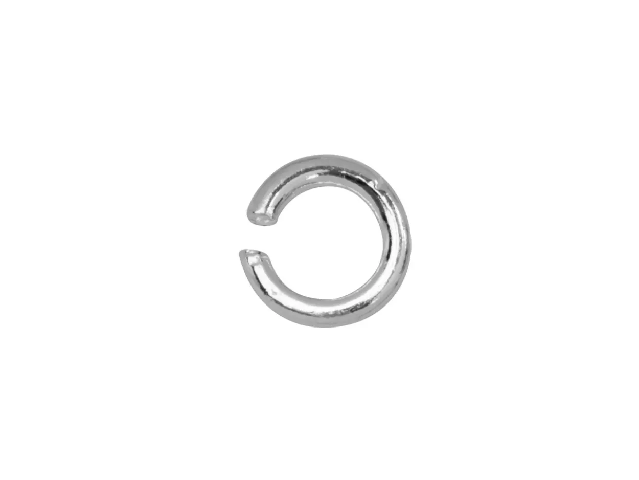 Sterling Silver Open Jump Ring Heavy 3mm Pack of 50 100% Recycled Silver