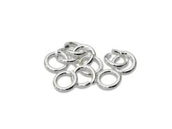 Sterling Silver Open Jump Ring Heavy 5mm Pack of 10 100% Recycled Silver