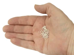 Sterling Silver Open Jump Ring Heavy 5mm Pack of 10 100% Recycled Silver