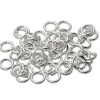 Sterling Silver Open Jump Ring Light 4mm Pack of 50