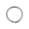 Sterling Silver Open Jump Ring Light 5mm 100% Recycled Silver