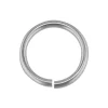 Sterling Silver Open Jump Ring Light 6mm 100% Recycled Silver