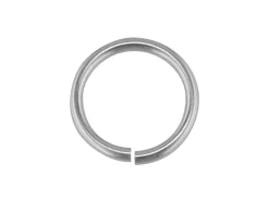 Sterling Silver Open Jump Ring Light 6mm 100% Recycled Silver