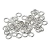 Sterling Silver Open Jump Ring Light 3mm Pack of 50