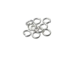 Sterling Silver Open Jump Ring Heavy 4mm Pack of 10 100% Recycled Silver