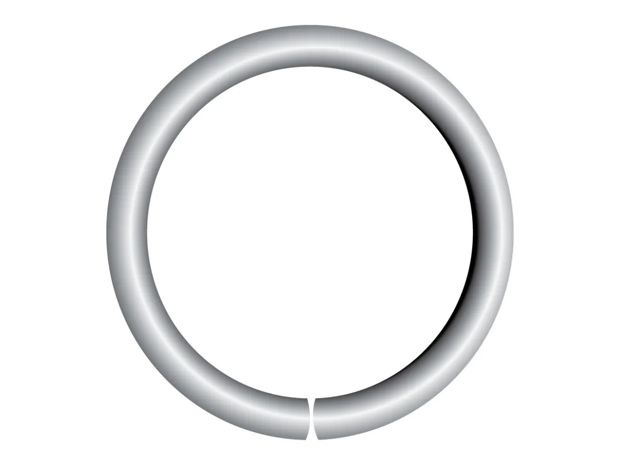 Sterling Silver Open Jump Ring Light 4mm 100% Recycled Silver