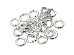 Sterling Silver Open Jump Ring Heavy 5mm Pack of 25 100% Recycled Silver
