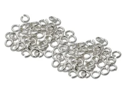 Sterling Silver Open Jump Ring Heavy 3mm Pack of 100