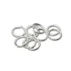 Sterling Silver Open Jump Ring Light 6mm Pack of 10
