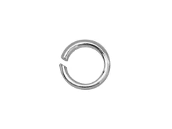Sterling Silver Open Jump Ring Light 3mm Pack of 100