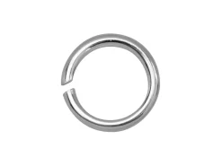 Sterling Silver Open Jump Ring Light 5mm Pack of 25