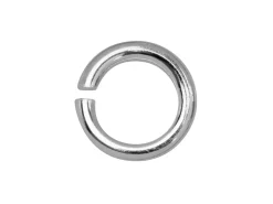 Sterling Silver Open Jump Ring Heavy 5mm Pack of 100
