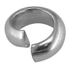 Sterling Silver Open Jump Ring 5.5mm Made From D Shape Wire