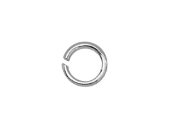 Sterling Silver Open Jump Ring Light 3mm Pack of 25