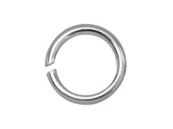 Sterling Silver Open Jump Ring Light 5mm Pack of 100
