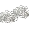 Sterling Silver Open Jump Ring Light 6mm Pack of 100