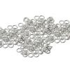 Sterling Silver Open Jump Ring Light 4mm Pack of 200