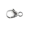 Sterling Silver Oval Lobster Trigger Clasp Catch 9mm