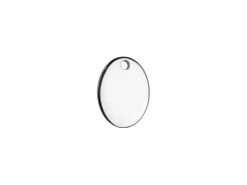 Sterling Silver Oval Tag 8x6mm Stamping Blank Pack of 5