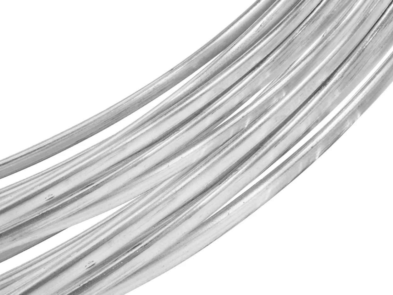 Sterling Silver Oval Wire 3.2mm X 1.9mm Fully Annealed, 100% Recycled Silver