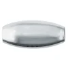 Sterling Silver Oval 3x5mm 2 Hole Beads Pack of 10