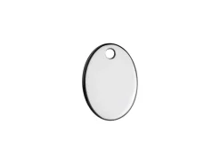 Sterling Silver Oval 12x8mm Stamping Blank Pack of 5