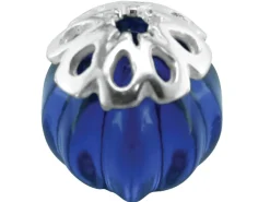 Sterling Silver Pierced Bead Cup 8mm, 8 Pierced Petals