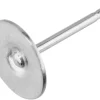 Sterling Silver Pin And Flat Disc, Pack of 10 3mm