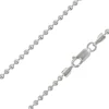 Sterling Silver Plated 2.5mm Ball Chain 18"/45cm Unhallmarked