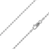 Sterling Silver Plated 2.0mm Ball Chain 18"/45cm Unhallmarked