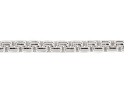 Sterling Silver Plated 3.5mm Box Chain 18