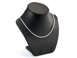 Sterling Silver Plated 3.5mm Box Chain 18