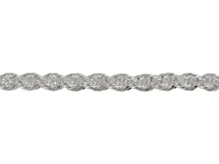 Sterling Silver Plated 2.8mm Rope Chain 18