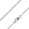 Sterling Silver Plated 2.5mm Round Belcher Chain 18"/45cm Unhallmarked