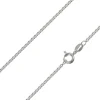 Sterling Silver Plated 1.8mm Tight Round Trace Chain 18"/45cm Unhallmarked