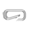 Sterling Silver Rectangular Clasp 8x15mm