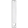 Sterling Silver Rectangular Bar 5x30mm Stamping Blank Heart