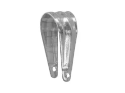 Sterling Silver Ridged Pendant Bail 10mm