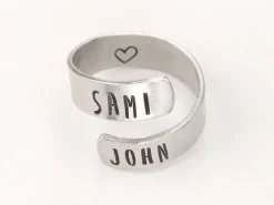 Sterling Silver Ring 4mm X 57mm Stamping Blank