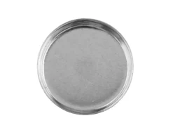Sterling Silver Round Bezel Cup 8mm, Pack of 6