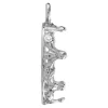 Sterling Silver Round Filigree Bezel Cup 14mm