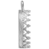 Sterling Silver Round Filigree Bezel Cup 12mm