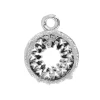 Sterling Silver Round Filigree Bezel Cup 10mm