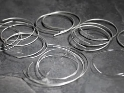 Sterling Silver Round Wire 2.00mm X 1000mm, Fully Annealed, Pre-cut, 100% Recycled Silver