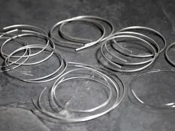 Sterling Silver Round Wire 1.00mm X 2000mm, Fully Annealed, Pre-cut, 100% Recycled Silver