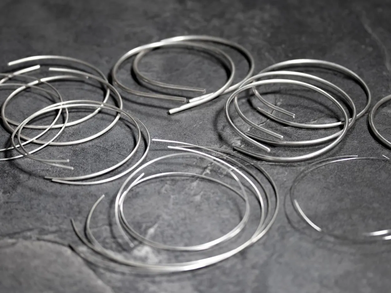 Sterling Silver Round Wire 1.50mm X 2000mm, Fully Annealed, Pre-cut, 100% Recycled Silver