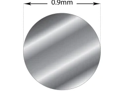 Sterling Silver Round Wire 0.90mm Fully Annealed, 100% Recycled Silver