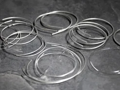 Sterling Silver Round Wire 1.00mm X 500mm, Fully Annealed, Pre-cut, 100% Recycled Silver